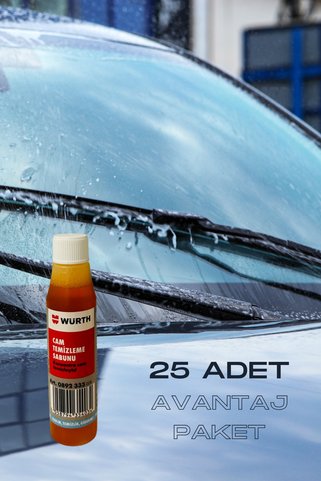 Würth Cam Temizleme Sabunu 32ml X 25 Adet