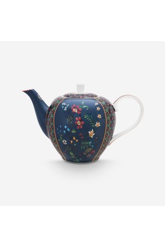 Pip Studio Berry Blues Mavi Porselen Demlik 1600 Ml
