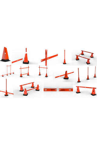Decathlon Kipsta Modüler Kuka Seti - 30 cm - 4'lü - Turuncu