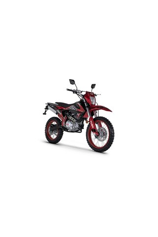 Kuba Race125 Cross Motosiklet Kırmızı