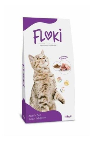 Floki Kedi Yetişkin Kedi Maması Tavuklu 15KG