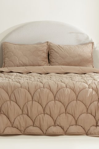 Karaca Home Cowrie Çift Kişilik Luxury Comfort Set Bej