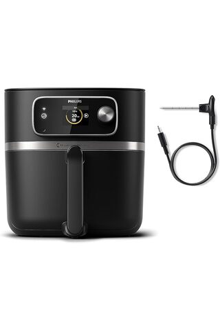 Philips Airfryer Xxl - 2200w, 50hz, 8.3l, Yemek Termometresi, Siyah - Hd9880/91