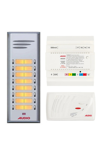 Audio 15 Daire 1012 Görüntüsüz Sesli Diafon