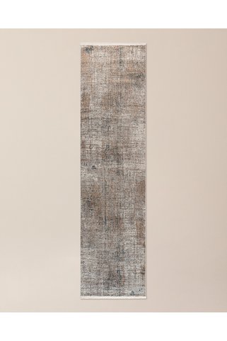 Madame Coco Moneau Halı - Gri - 80x300 Cm