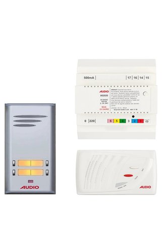 Audio 3 Daire 1012 Görüntüsüz Sesli Diafon