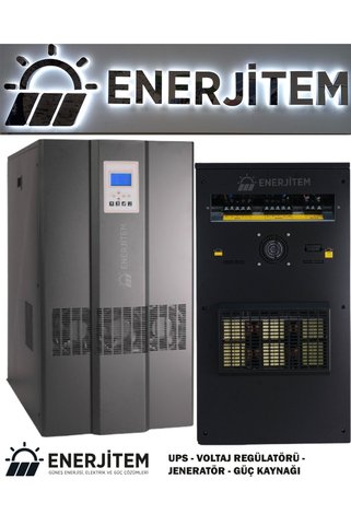 ENERJİTEM 200 Kva Trifaze 3f/3f UPS, Aküsüz, Kesintisiz Güç Kaynağı