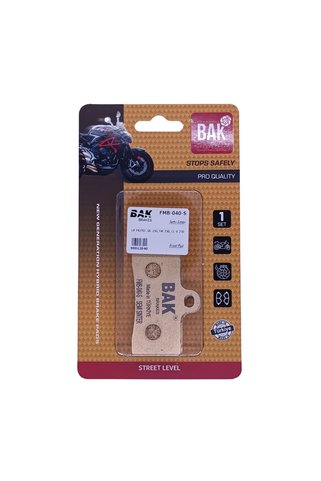 CF Moto BAK BRAKES FMB-040-S  Cf Moto Sr 250, Cl-X 250, Nk 250. Ön Fren Balatası Yarı Sinter Kalite