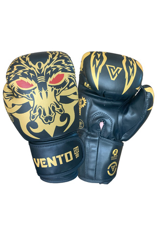 VENTO Drago Boks ve Kick-Boks Eldiveni Siyah