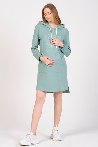 BUSA Hamile Hoodie Elbise ÇAĞLA