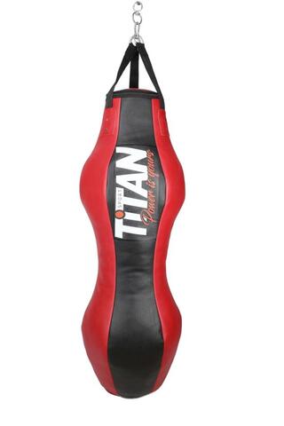 Titan Sport Mma Şekilli Kırmızı - Siyah Boks Torbası