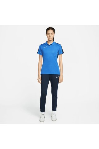 Nike Academy Dri Fit Kadın Mavi Klasik Yaka Polo Tişört