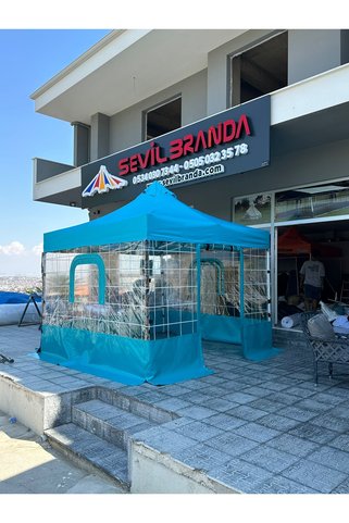 CETUS ART DESİGN 300x300 Gazebo Kış Bahçesi