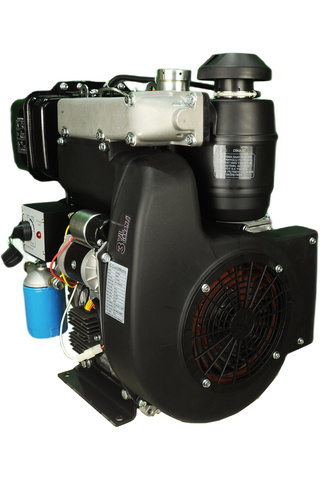 gold moto GoldMoto GM292F-G1 Dizel Motor 22.4 Hp Marşlı Krank Mili Konik Uzun