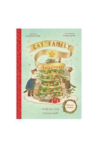 FRANCES LINCOLN Cat Family Christmas - Lift The Flap Advent Book