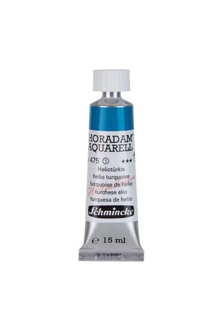 Schmincke Horadam Aquarell Artist Sulu Boya 15 ml Tüp Seri 1 475 Helio Turquoise