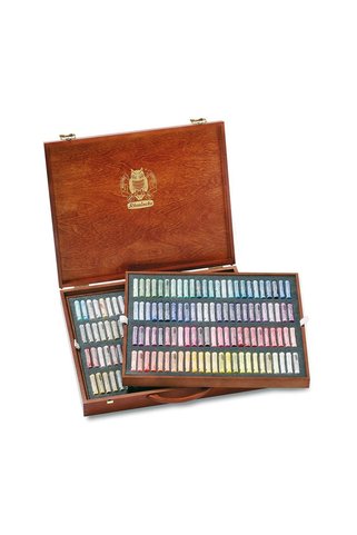 Schmincke Artist Soft Pastel Ahşap Kutulu Pastel Boya Seti Genel Amaçlı 200 Renk 77200