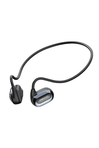 Recci Hi-fi Hd Ses Kaliteli Hava Iletimi Kulak Üstü Bluetooth Kulaklık Rep-w63 Phantom Serisi-siyah