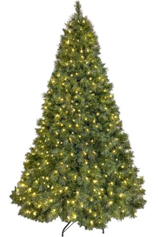 Herdekora Yılbaşı Çam Ağacı, Denver, Yeşil - 1728 Dal, 600 Led Işıklı, 240 cm
