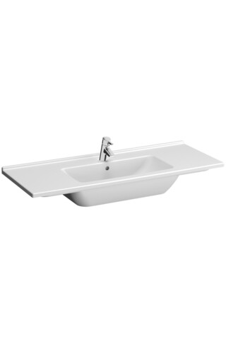 VitrA S50 5480b003-0001 Etajerli Lavabo, 120 Cm, Beyaz