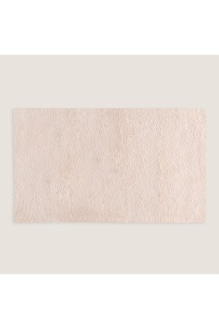 Chakra Bamboo Solid Banyo Paspası 60x100 cm Pudra