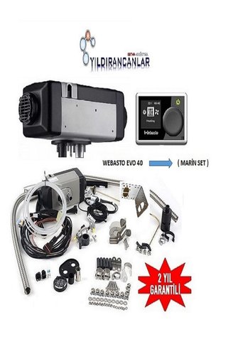 WEBASTO Evo 40 24v (MARİN SET ) DİJİTAL KONTROL PANELLİ