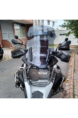 SAWTECH BMW R1200GS R1250GS R1200GS-ADV R1250GS-ADV 2013 2024 Uyumlu TUR CAMI ÖN SİPERLİK 50CM