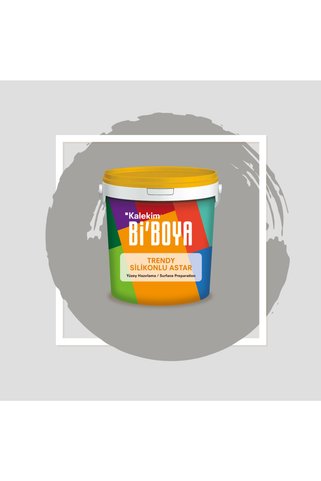 Bi Boya Silikonlu İç ve Dış Cephe Su Bazlı Duvar Astar Boya 2.5 Lt 3403