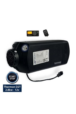 SHUIVAN Coolman Thermon D2T 2.8kw Webasto Tipi Dizel Ortam Isıtıcı Start/Stop - 12v