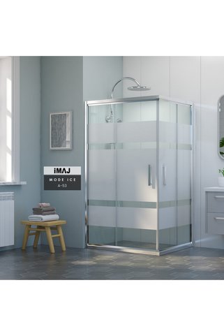 İmaj Banyo Mode İce A-53 Dikdörtgen Duşakabin