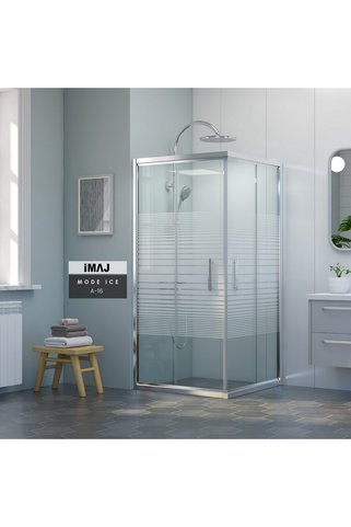 İmaj Banyo Mode İce A-16 Kare Duşakabin