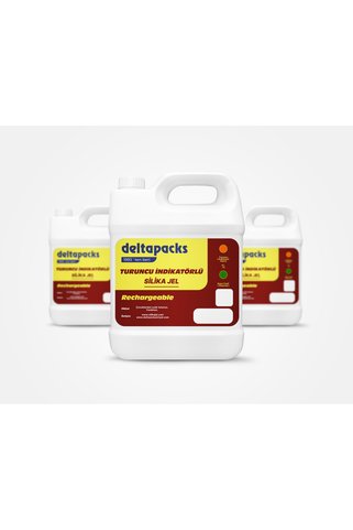 DeltaPacks Turuncu Dökme Silikajel (4 Kg.)