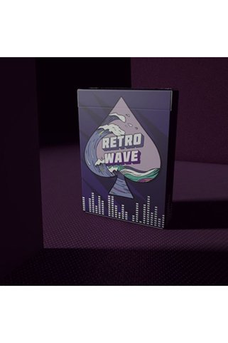 OyuncaklarÜlkesi Bicycle Retro Wave Premium Oyun Kağıdı Limited Edition Koleksiyonluk iskambil Kartları