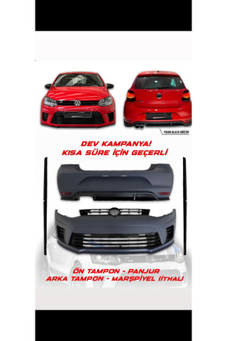Bosch Polo wrc set polo wrc ÖN TAMPON & Polo wrc arka tampon & marşbiyeller