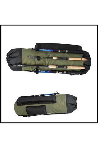 Uygunayakala Uyguna-Yakala Siyah-Haki 80 cm Kamış Çantası Boru Tipi-MAL.406