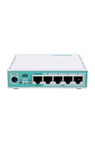 MIKROTIK hEX Refresh 2024 Version - E50UG 5 Port Gigabit Firewall Router