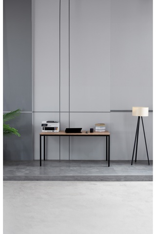 Arpelia Çalışma Masası 160x80x75 Cm (Siyah - Atlantik Çam)