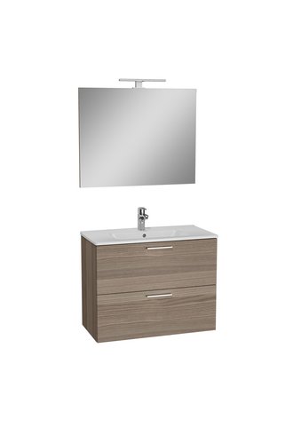 VitrA Mia 75101 Banyo Dolabı Seti, Çekmeceli, 80 Cm, Cordoba