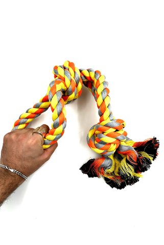 57CM Ultra Sağlam Köpek Isırma Çekme Halatı Eğitim Oyuncağı