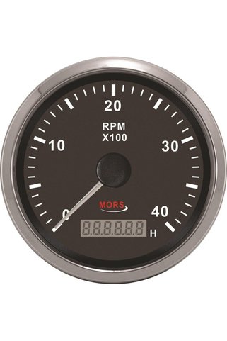 Mors Devir Göstergesi 4000rpm Siyah