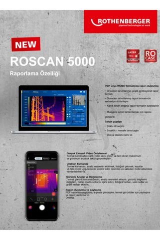 Rothenberger Roscan 5000 Termal Kamera