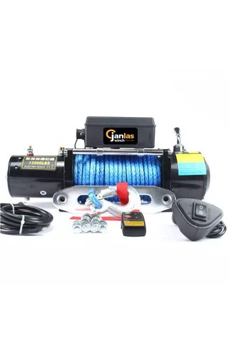Janlas 13000 LB Isuzu D Max Çeki Vinci Sentetik Mavi Halat 12V