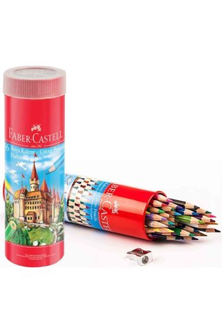 Faber Castell Kuru Boya Kalemi 36lı Metal Tüp