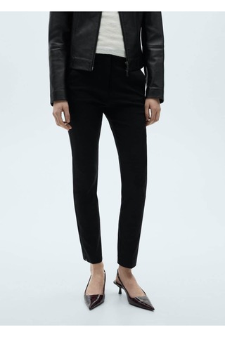 MANGO Woman Cropped skinny pantolon