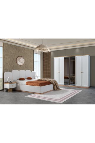 Curra Home Diego Yatak Odası Takımı Şifonyer Ve Ayna