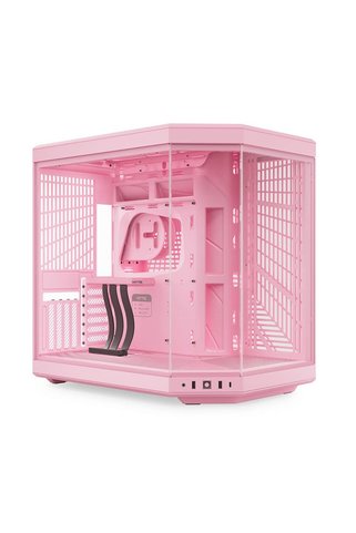 HYTE Y70 Strawberry Milk Temperli Cam USB 3.2 E-ATX Dual Chamber Mid Tower Gaming Kasa