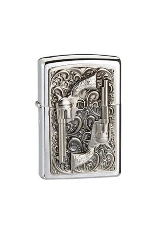 Zippo 2001654 200 Revolver Emblem Çakmak
