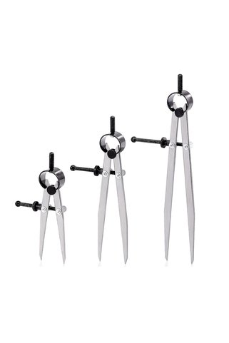 Venoa Endüstriyel Yaylı Düz Çizim Pergeli 400 Mm