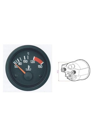 ÖLÇÜSAN ISI HARARET GÖSTERGESİ  24V Ø 52mm 50/150 C DERECE 113341A ÖLÇÜSAN