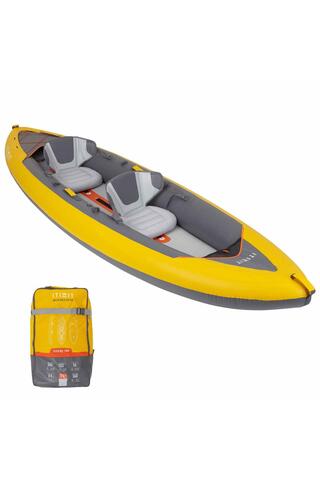 Decathlon Tribord Şişme Kano - 2 Kişilik - Sarı - 100
